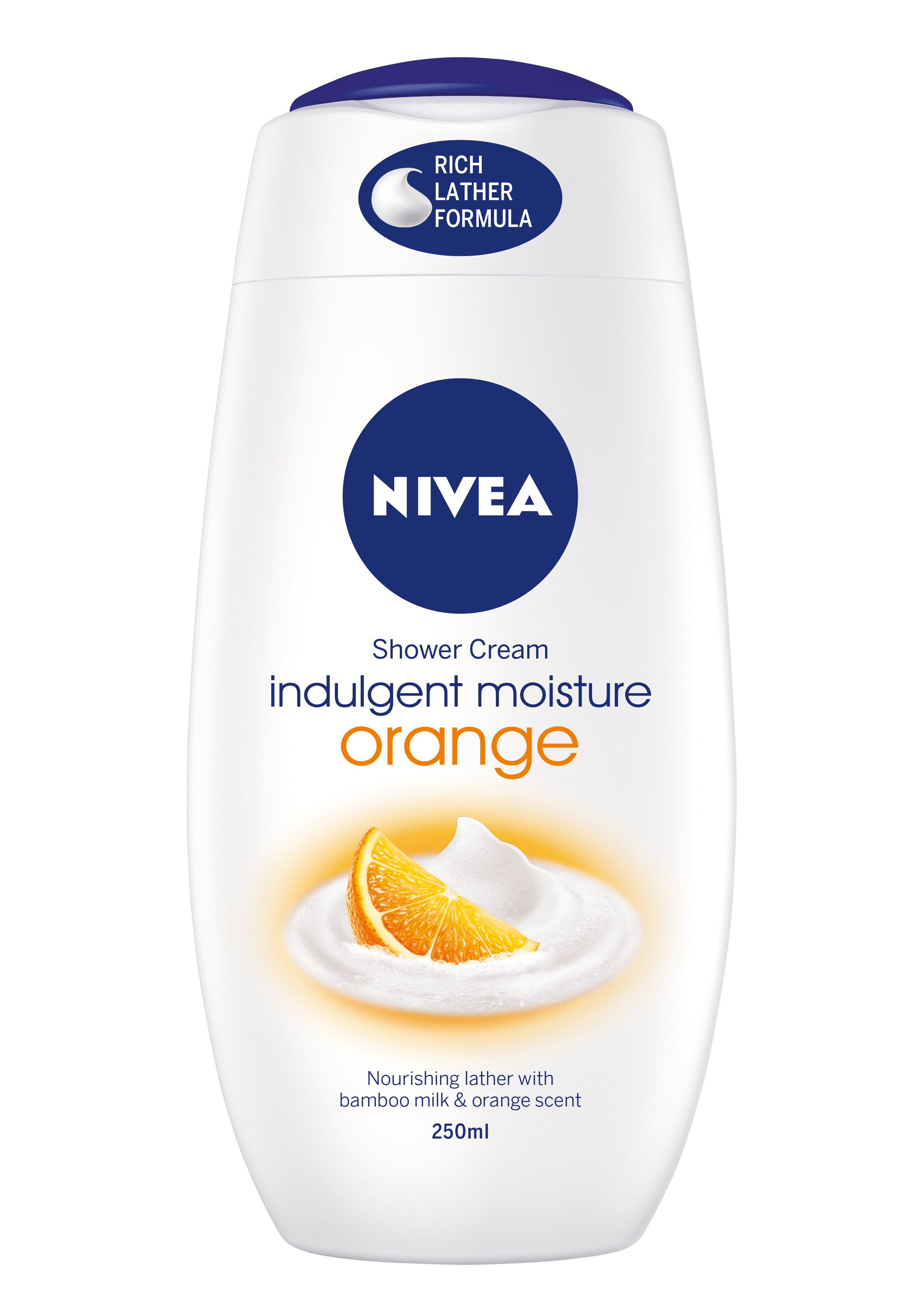 NIVEA Indulgent Moisture | Orange Caring Shower Cream | 250ml